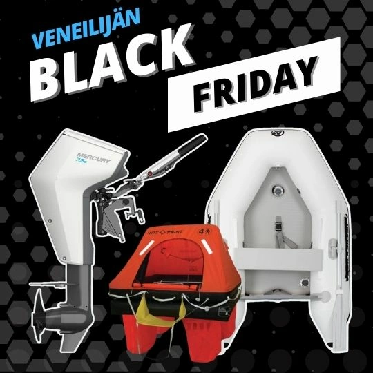 Black Friday Veneet ja moottorit