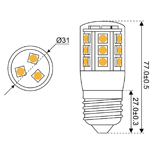 S-LED 24 10-30V E27
