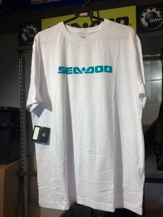 Sea Doo T-paita logolla, Valkoinen