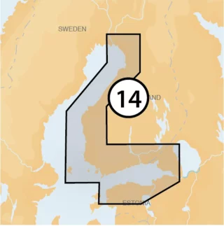 NAVIONICS MSD/14P+ Suomen Merialueet