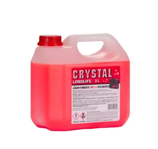 Jäähdytinneste Crystal 3L Glykoli punainen