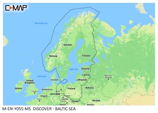 C-Map Discover Y055 Suomen sisävedet ja merialue