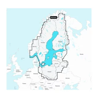 Garmin Navionics+ EU644L Itämeri ja Skandinavian järvet
