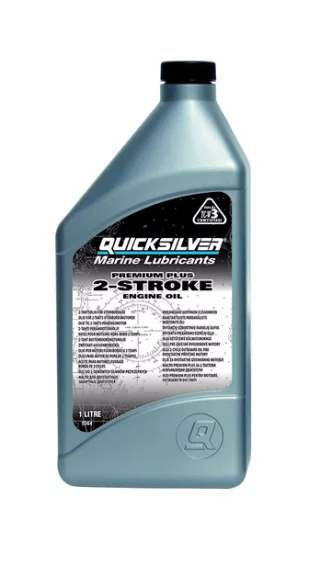 Quicksilver Premium Plus  2-tahtimoottoriöljy 1 L