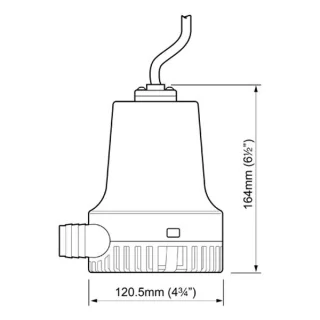 Whale Orca 2000 Pilssipumppu 12V