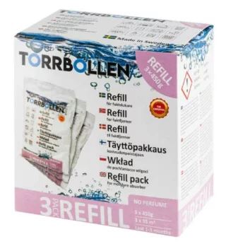 Torrbollen Täyttöpussi 3-PACK