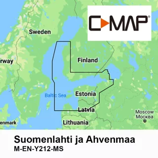 C-Map Discover Karttakortti, Suomenlahti ja Ahvenanmaa