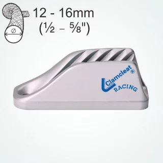 Köysilukko avoin Clamcleat CL220/R