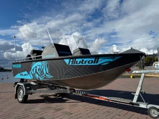 2024 Alutroll 465 Trooper + Tohatsu MF60 -24 aj. 150h