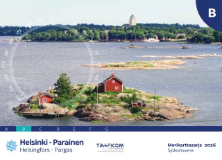 N2000 Merikarttasarja B 2026, Helsinki-Parainen