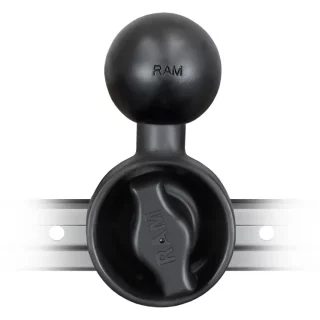 RAM Track Ball sivukiskokiinnike C-pallolla