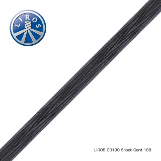 Shock Cord Black 8 mm kumiköysi