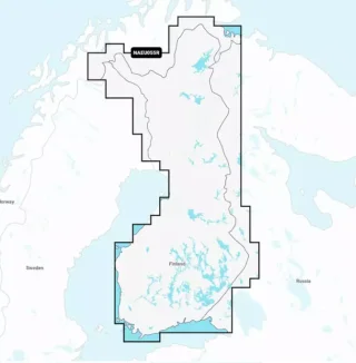 Navionics+ EU055R karttakortti Suomen sisävedet, järvet ja joet