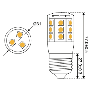 S-LED 24 10-30V E27