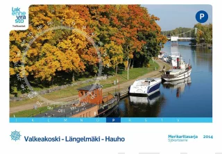 Järvikarttasarja P Valkeak-Längelmäki-Hauho