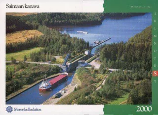 Järvikarttasarja-S Saimaan kanava