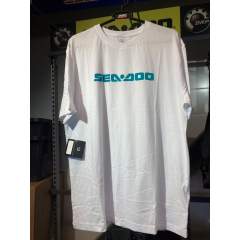 Sea Doo T-paita logolla, Valkoinen